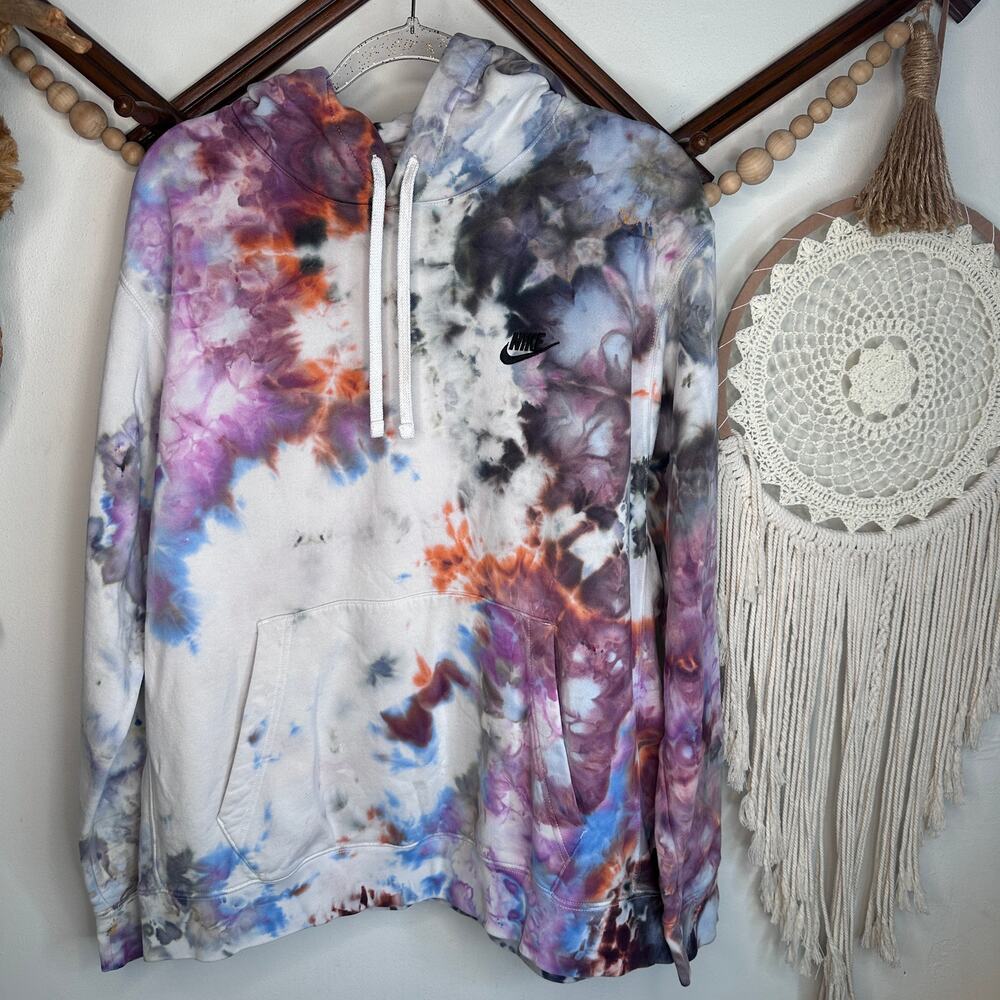 Nike Tie Dyed Pullover Hoodie